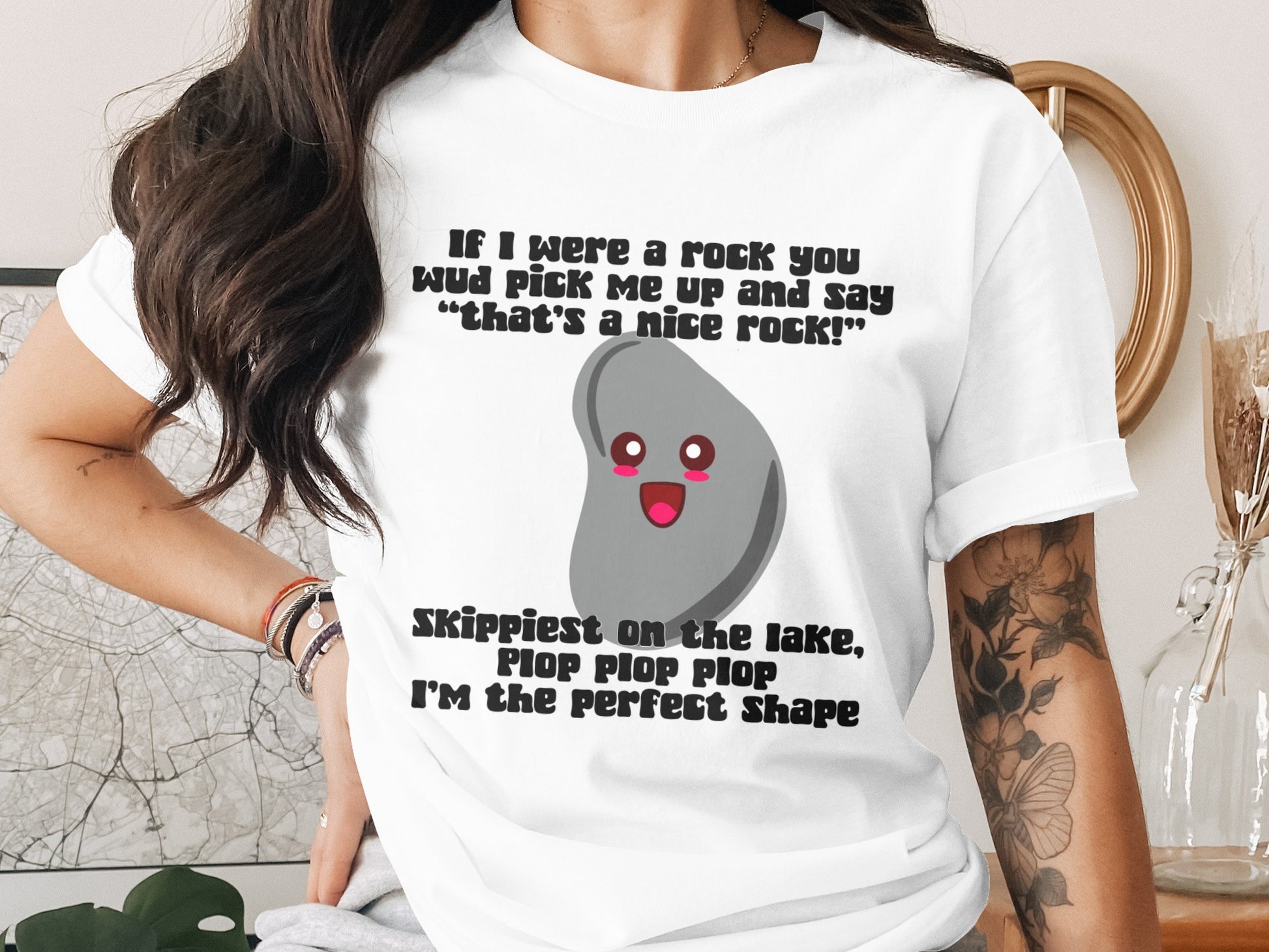 That's a Nice Rock Humorous Graphic T-Shirt