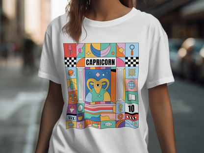 Capricorn Horoscope Themed Graphic Shirt