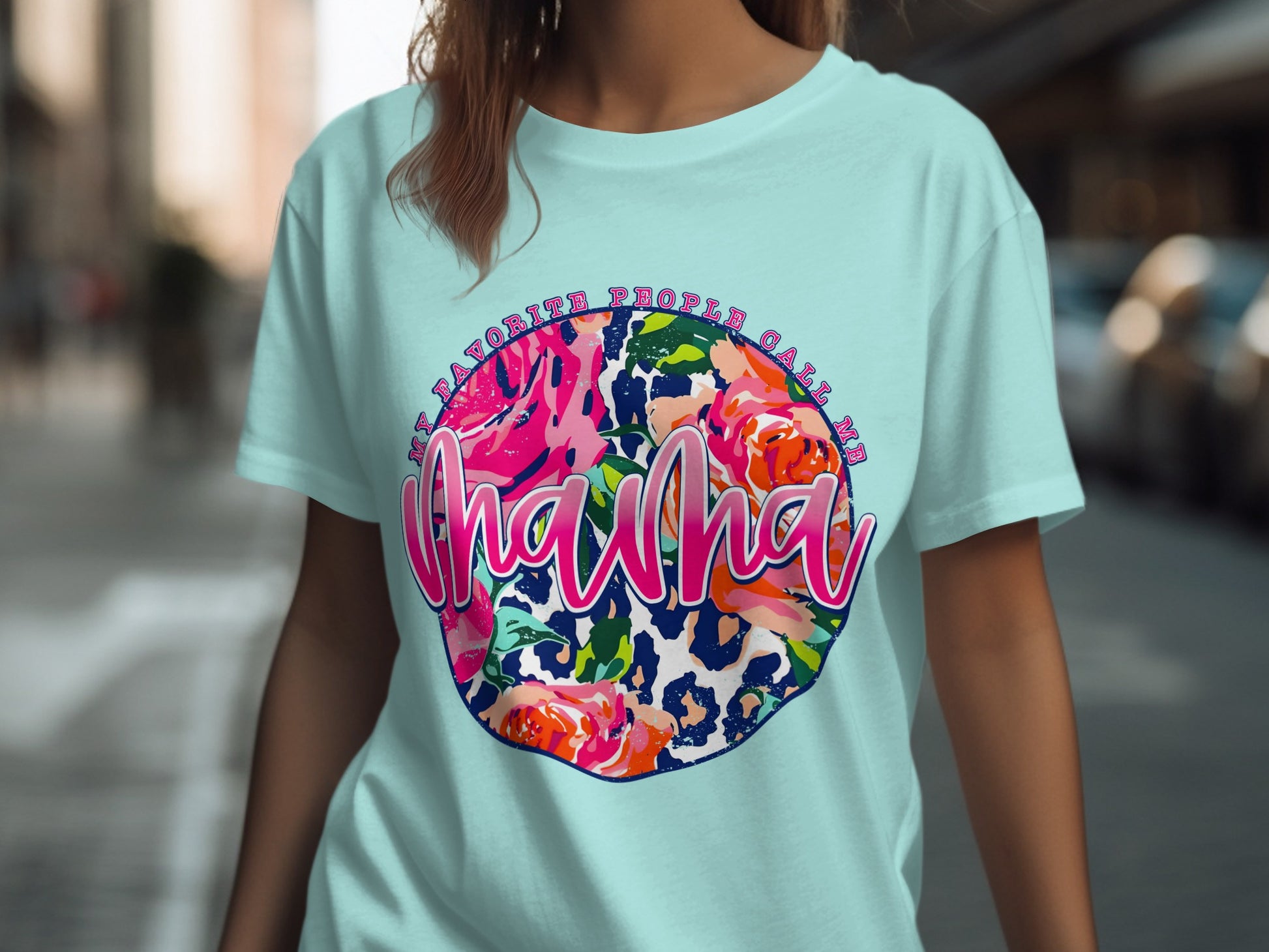 My Favorite People Call Me Mama Graphic T-Shirt