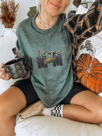 Trap Mom Casual Graphic T-Shirt for Everyday Wear
