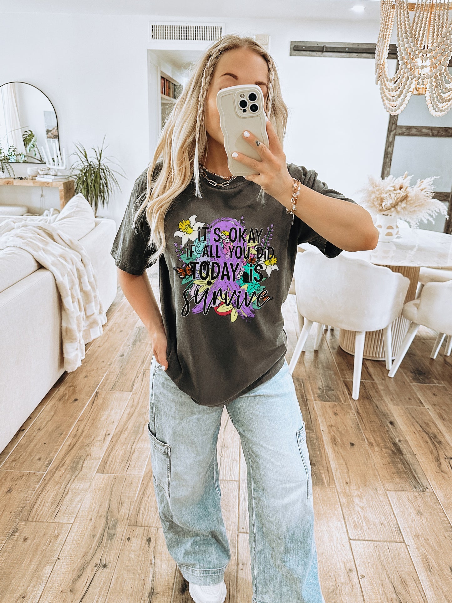 It's OKAY If All You Did Today Was Survive Tee