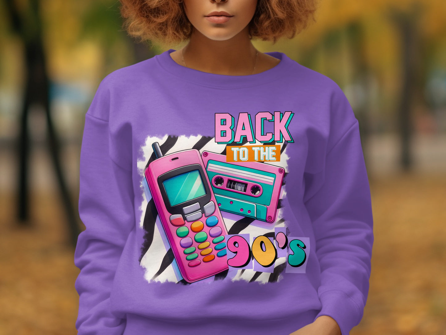 Back to the 90's Retro Graphic Sweatshirt