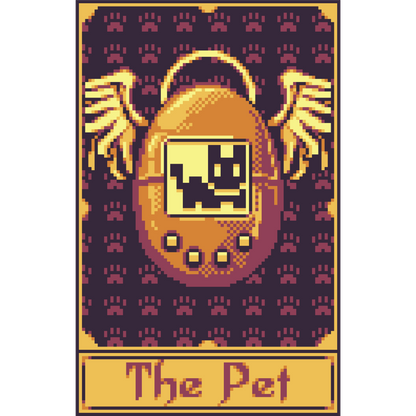 Pixel Art Retro Tamagotchi Style Digital Pet Product