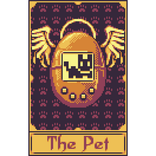 Pixel Art Retro Tamagotchi Style Digital Pet Product