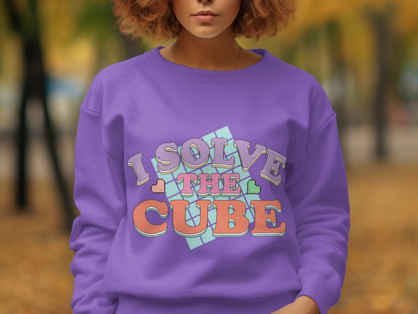 I Solve The Cube Graphic Sweatshirt product