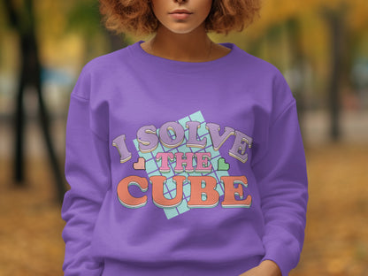 I Solve The Cube Graphic Sweatshirt product