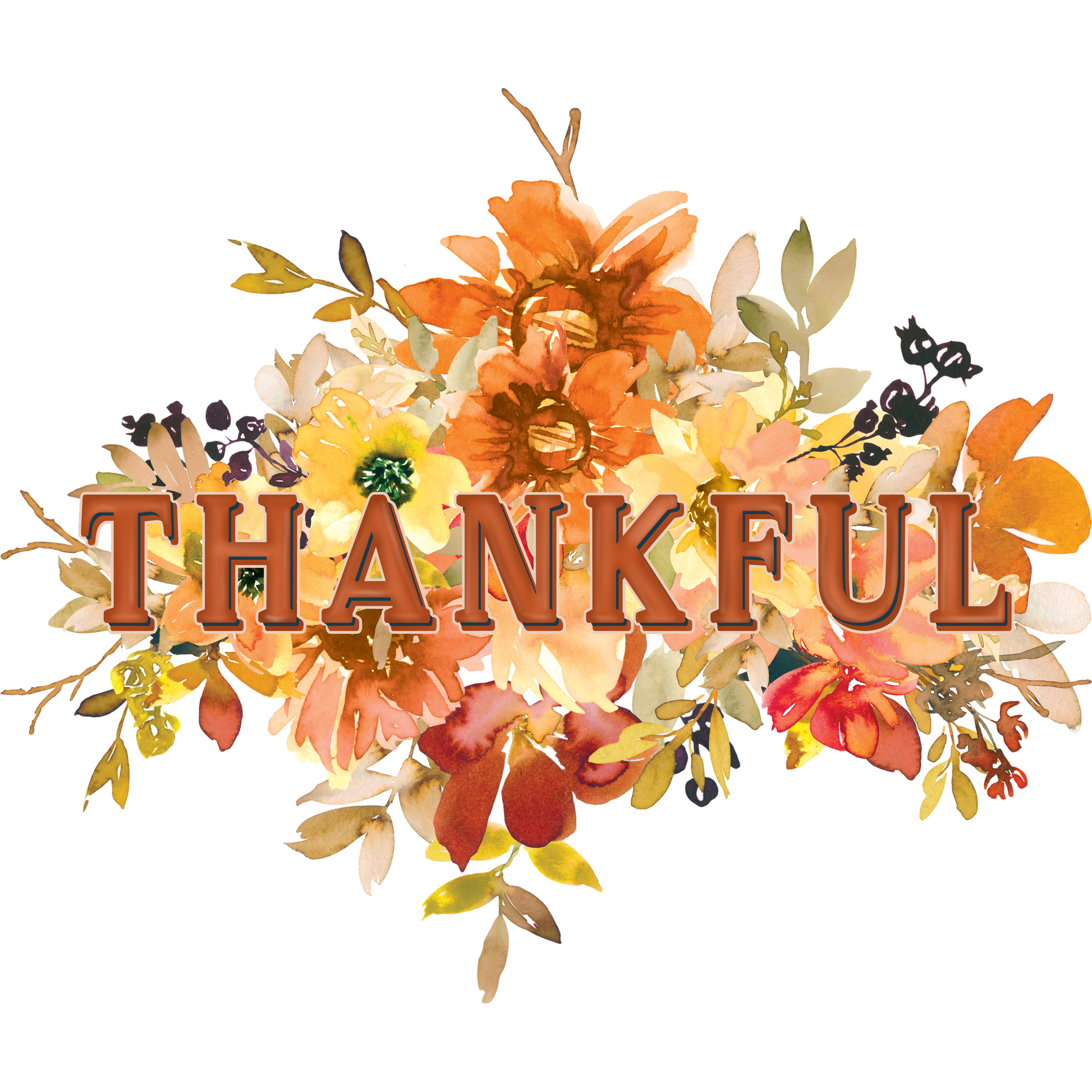 Thankful Autumn Floral Arrangement for Seasonal Decor
