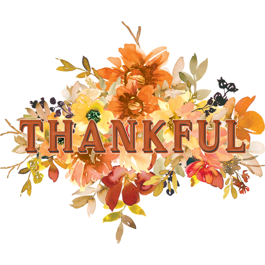 Thankful Autumn Floral Arrangement for Seasonal Decor