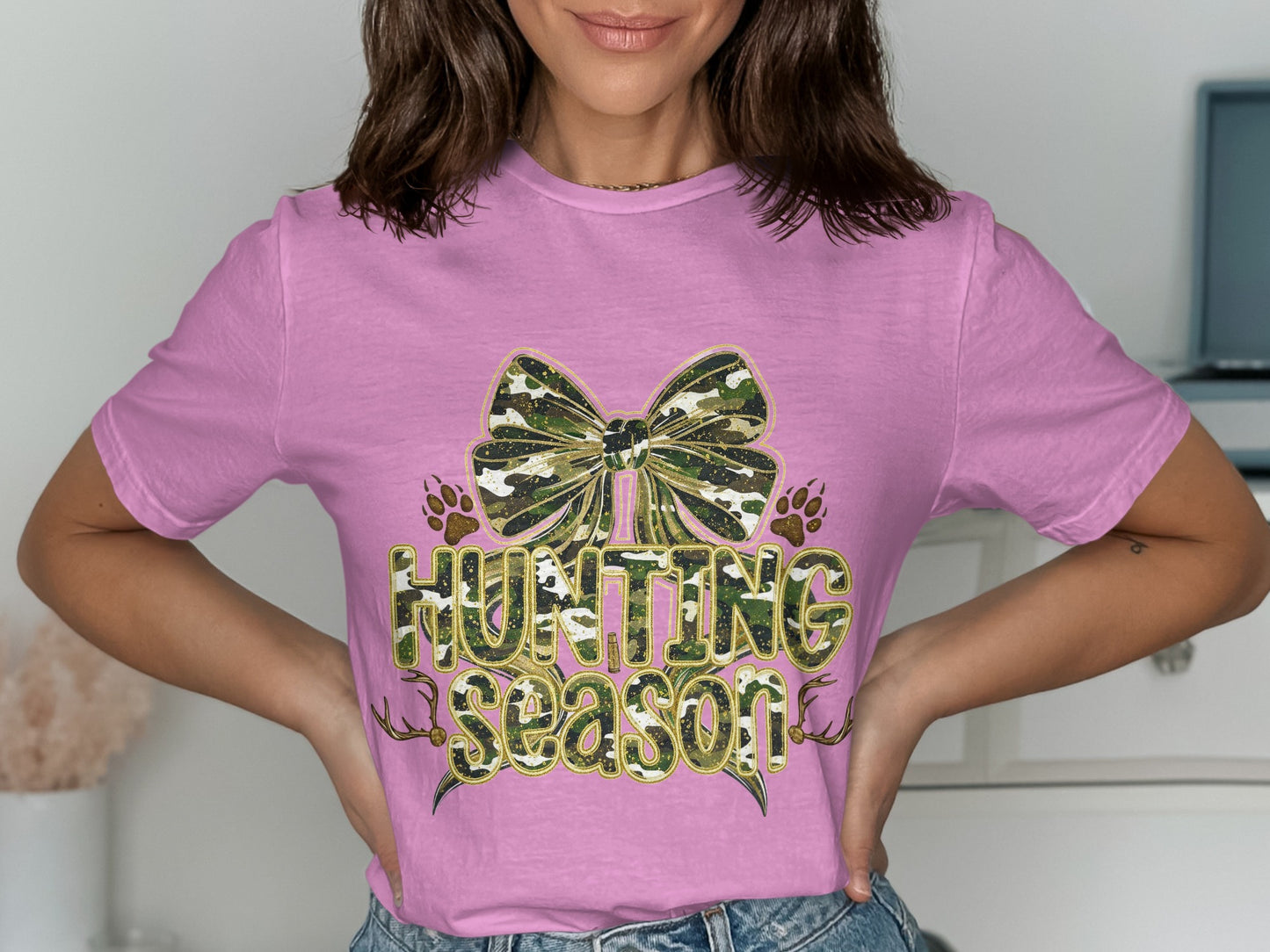 Hunting Season Graphic T-Shirt Design