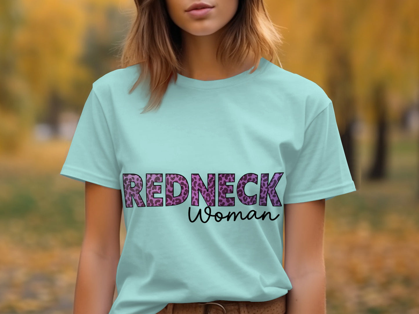 Redneck Woman Graphic Tee Stylish Casual Shirt