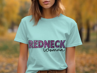 Redneck Woman Graphic Tee Stylish Casual Shirt