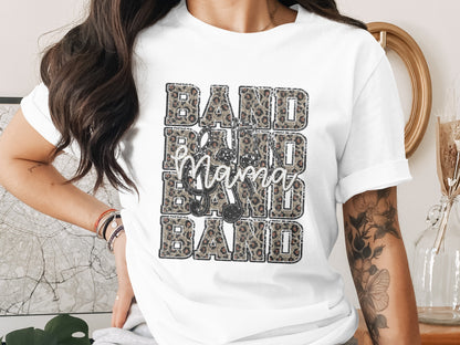 Band Mama Graphic Tee Perfect for Music Lovers