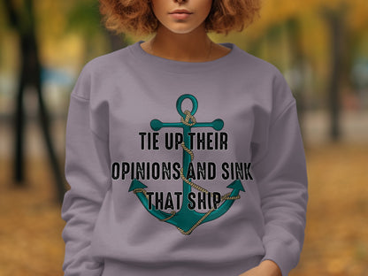 Tie Up Their Opinions and Sink That Ship product