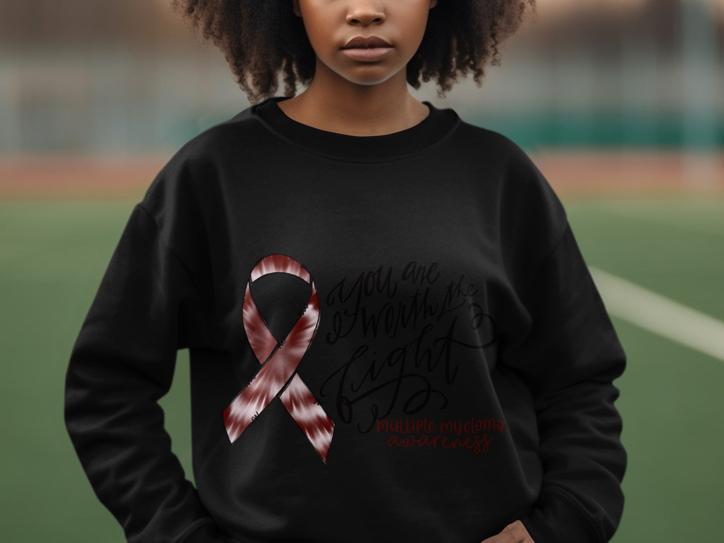 You Are Worth the Fight Multiple Myeloma Awareness Shirt
