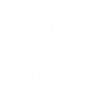 Weird Moms Club Graphic Design Shirt