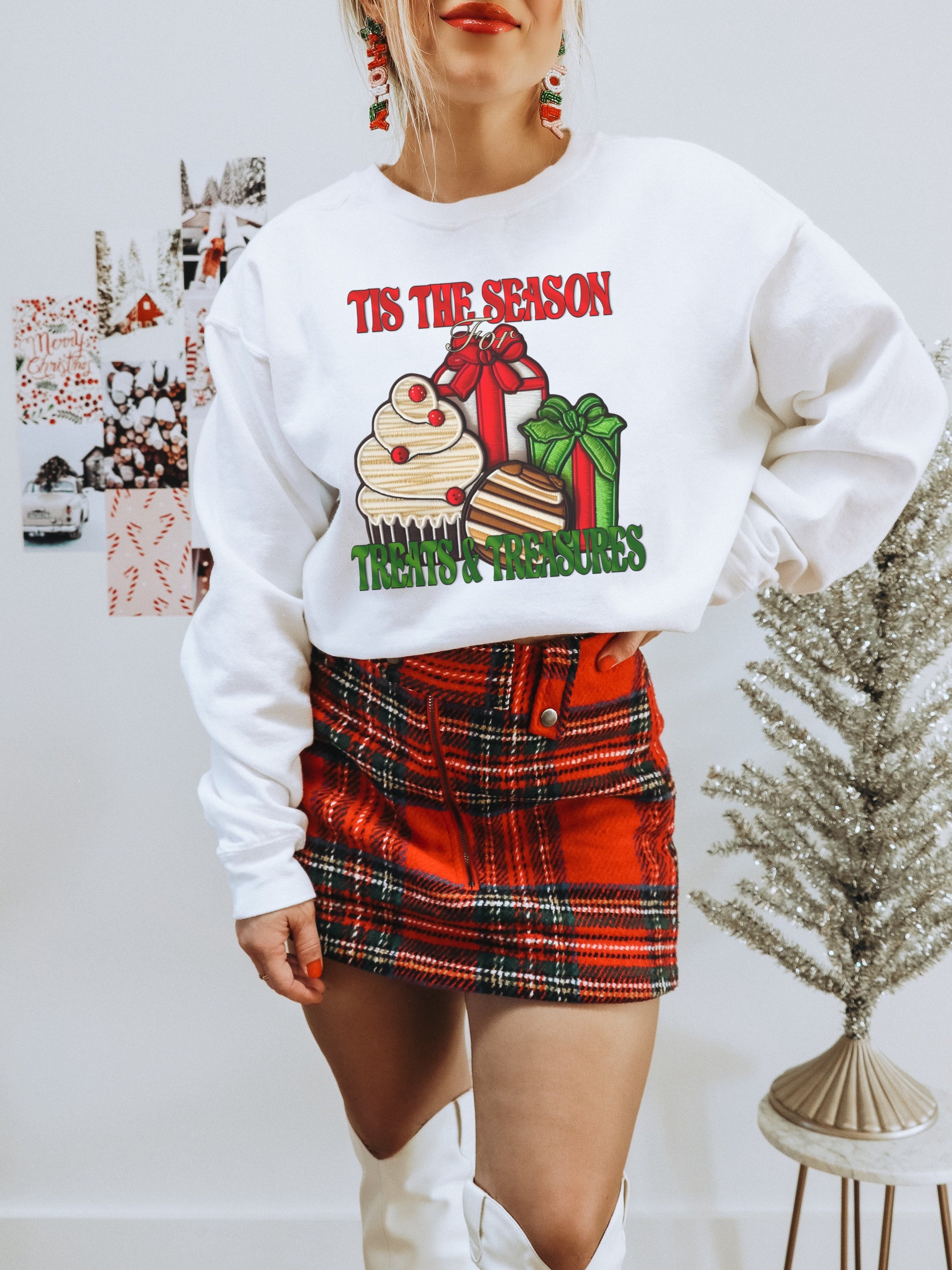 Tis The Season Sweets Gifts Graphic Sweatshirt product