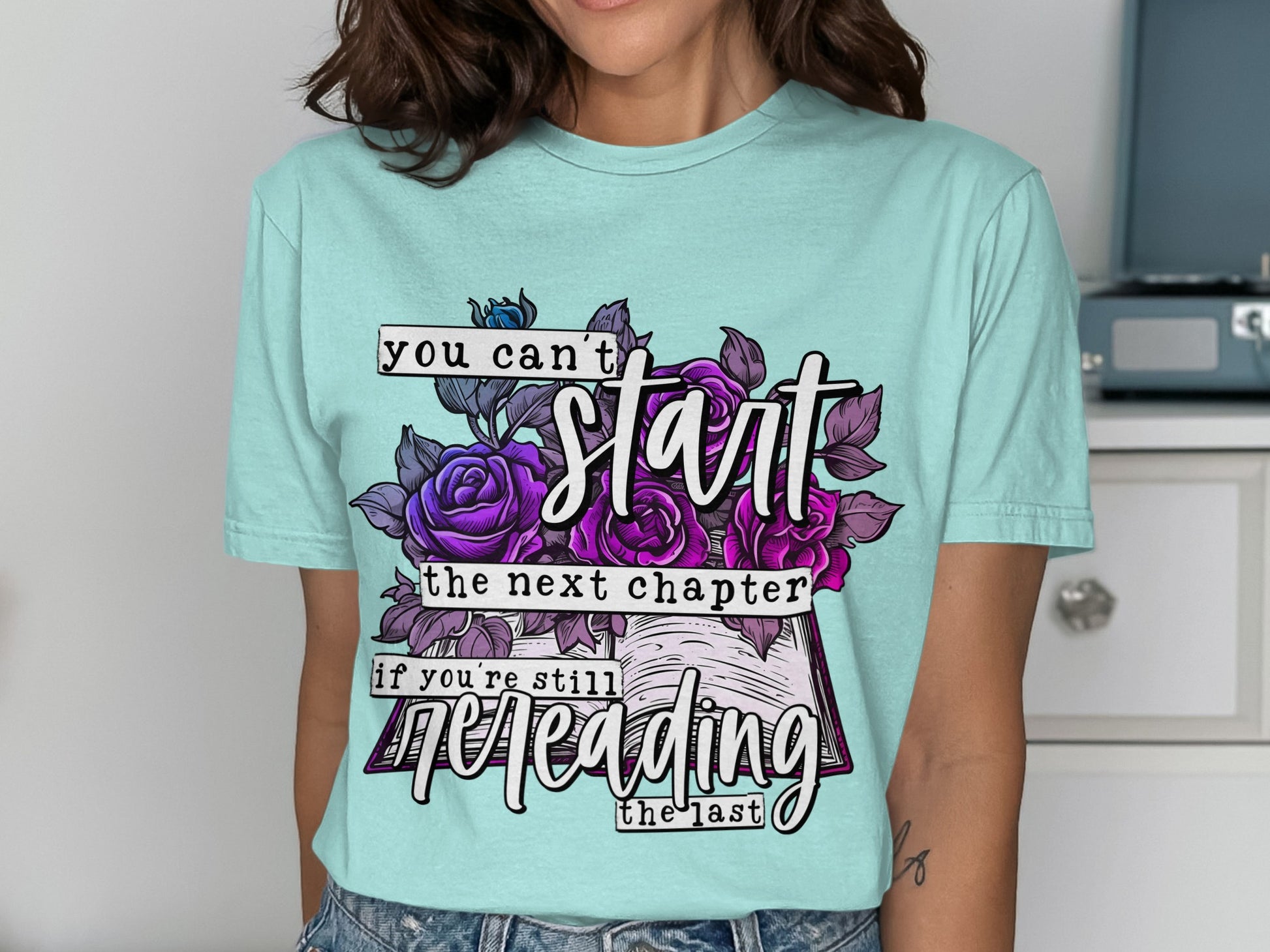 You Can't Start the Next Chapter T-Shirt