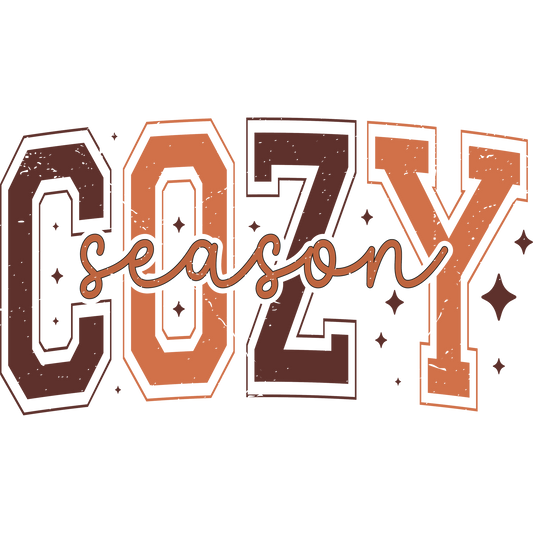 Cozy Season Graphic Design for Home Decor Product