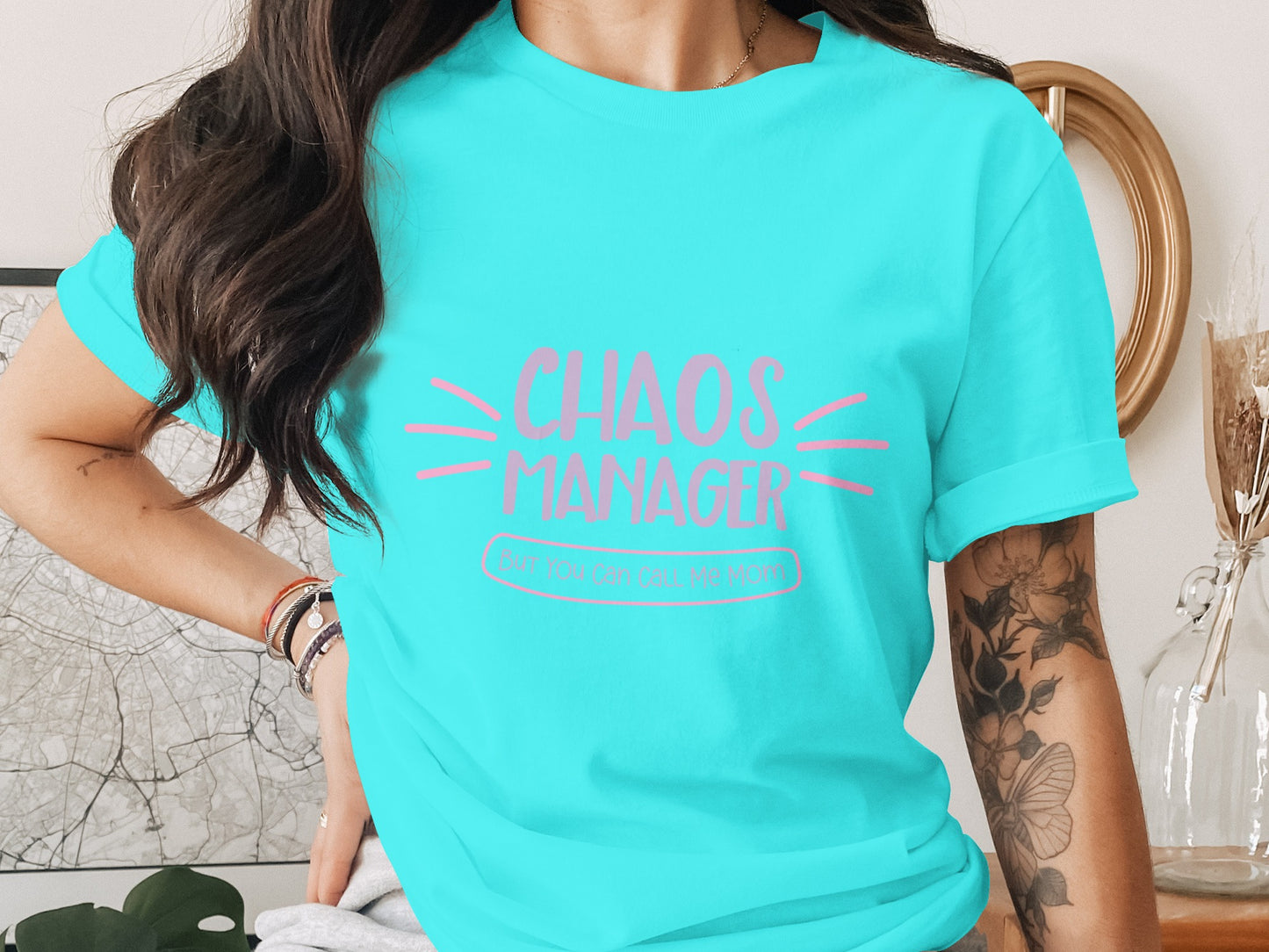Chaos Manager Shirt with Fun and Quirky Design