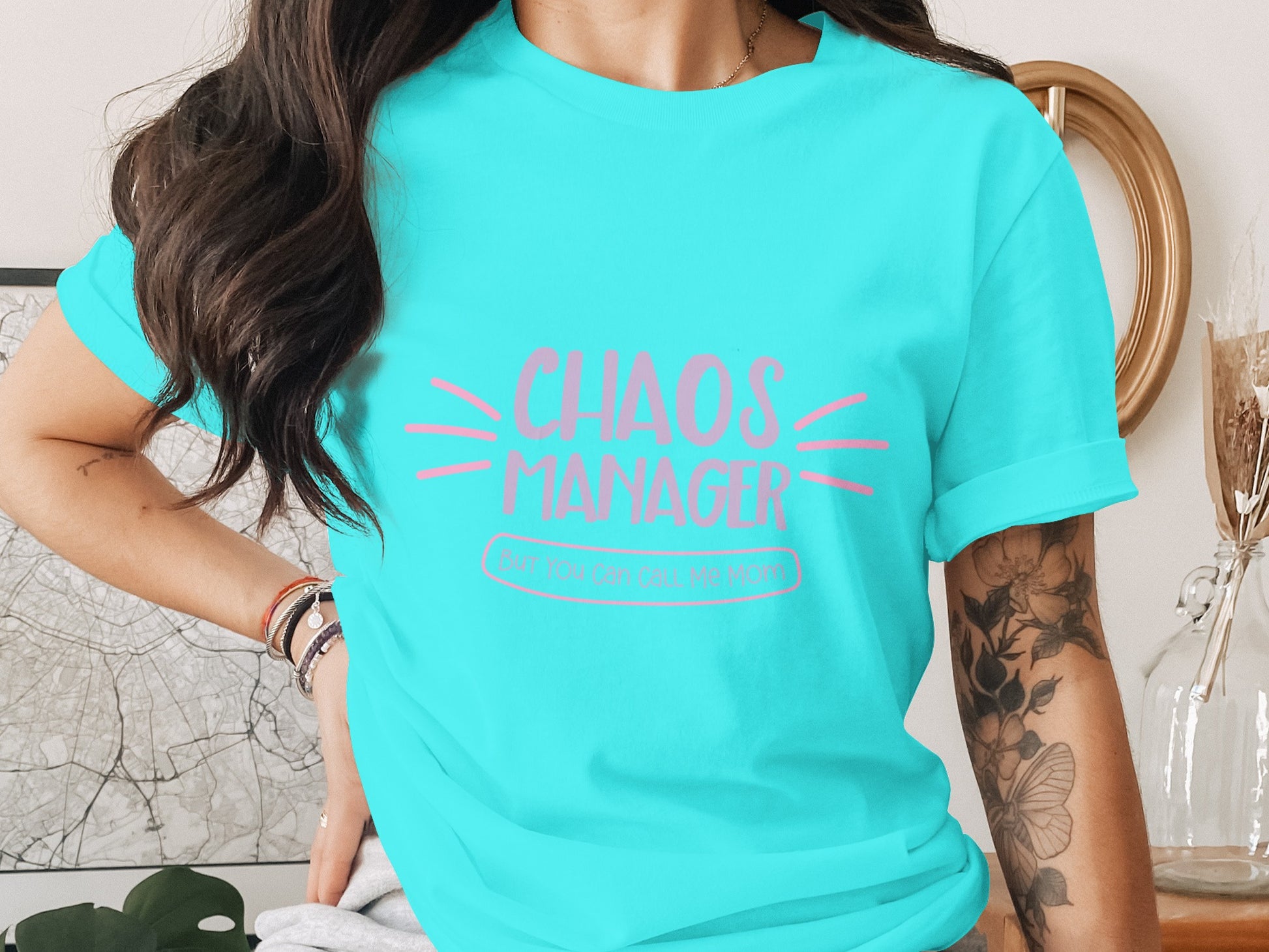 Chaos Manager Shirt with Fun and Quirky Design