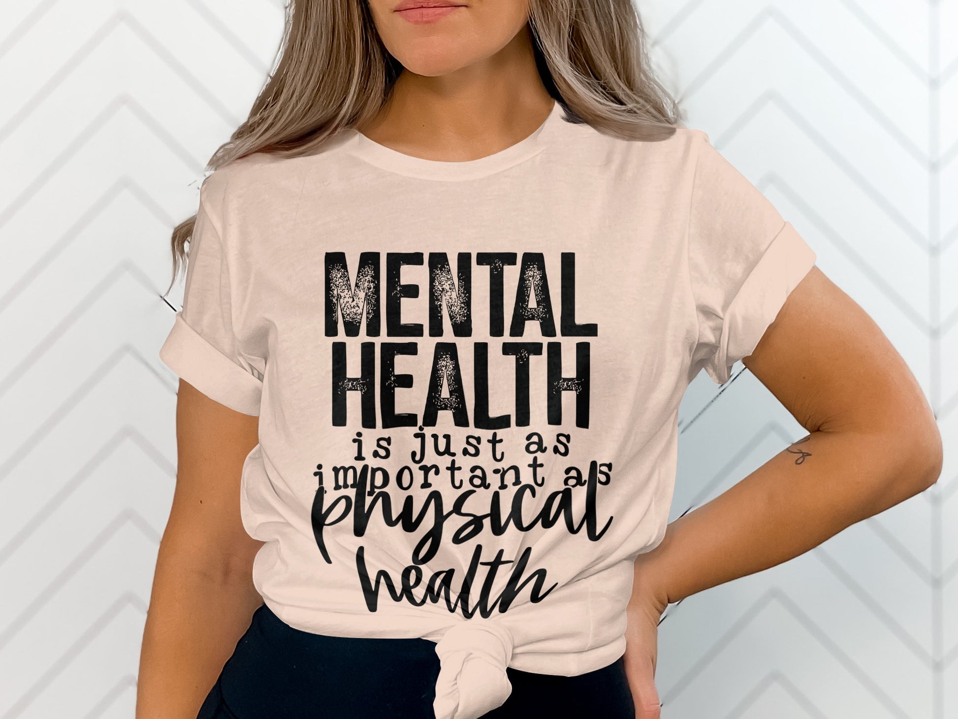 Mental Health Important As Physical Health Shirt