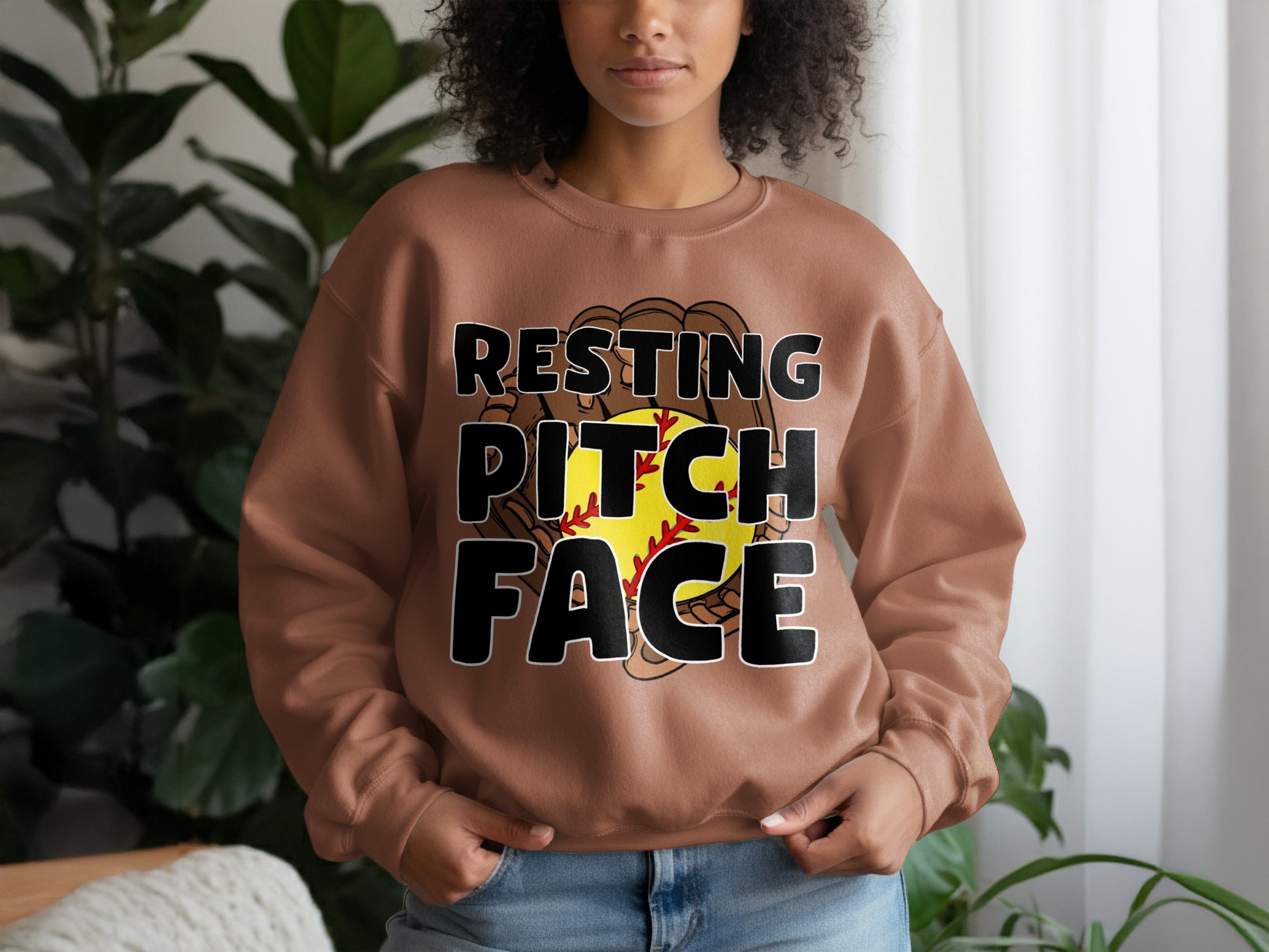 Resting Pitch Face Sweatshirt for Casual Outfits