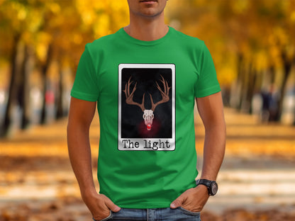 The Light Deer Skull Graphic T-Shirt Product