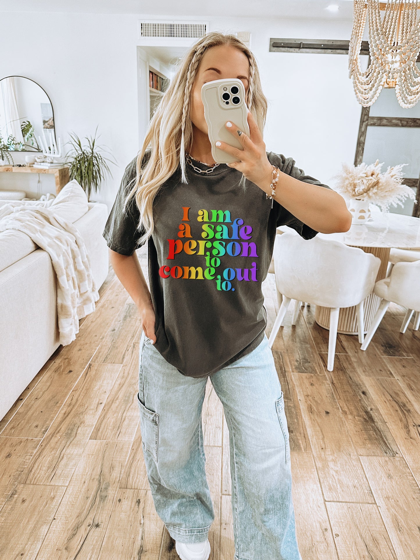I am a safe person to come out to shirt