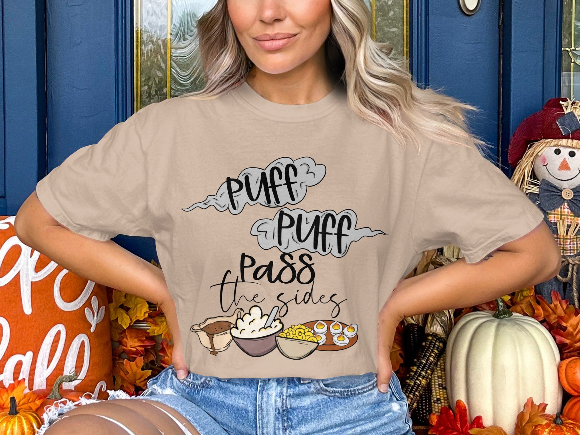 Puff Puff Pass The Sides Graphic Tee