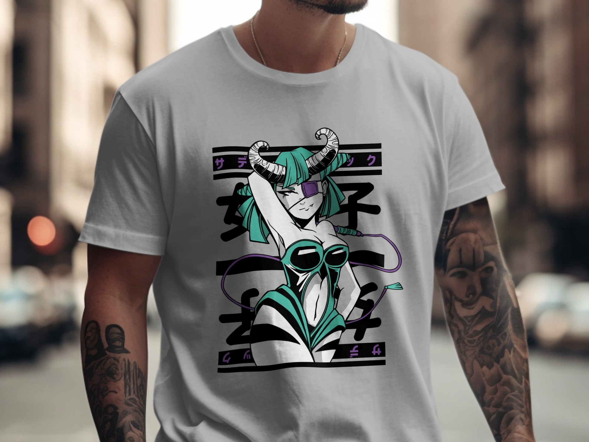 Unique Design Anime Character Graphic T-shirt