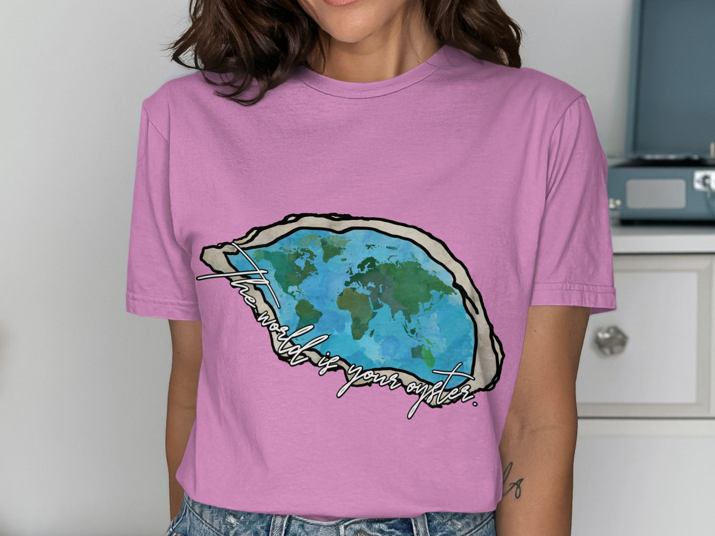 The World is Yours Quote Graphic T-Shirt