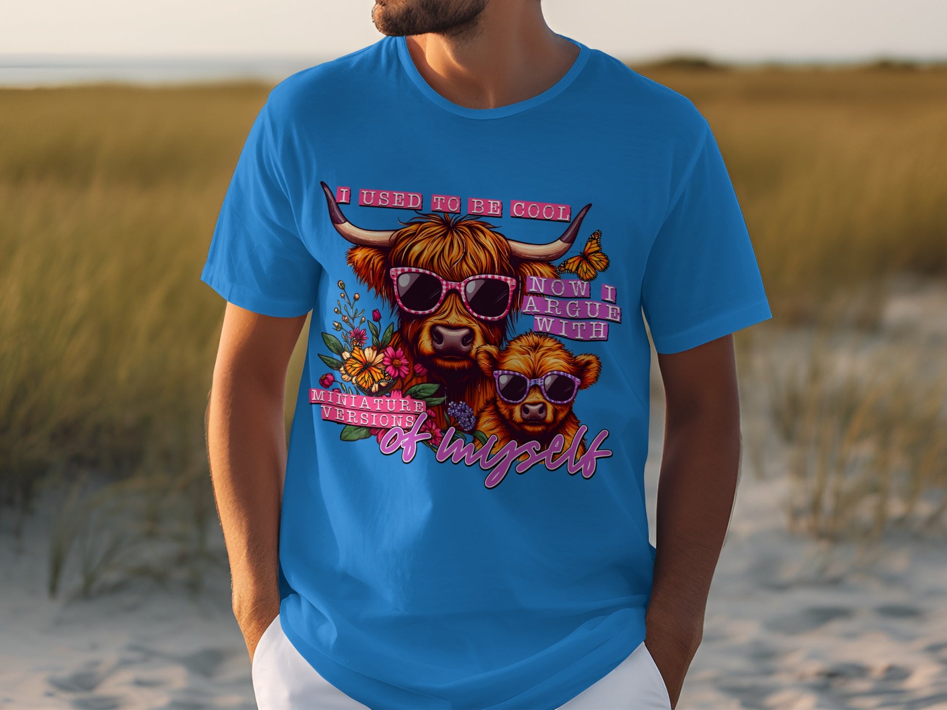 I Used To Be Cool Now I Argue With Miniature Version T-Shirt