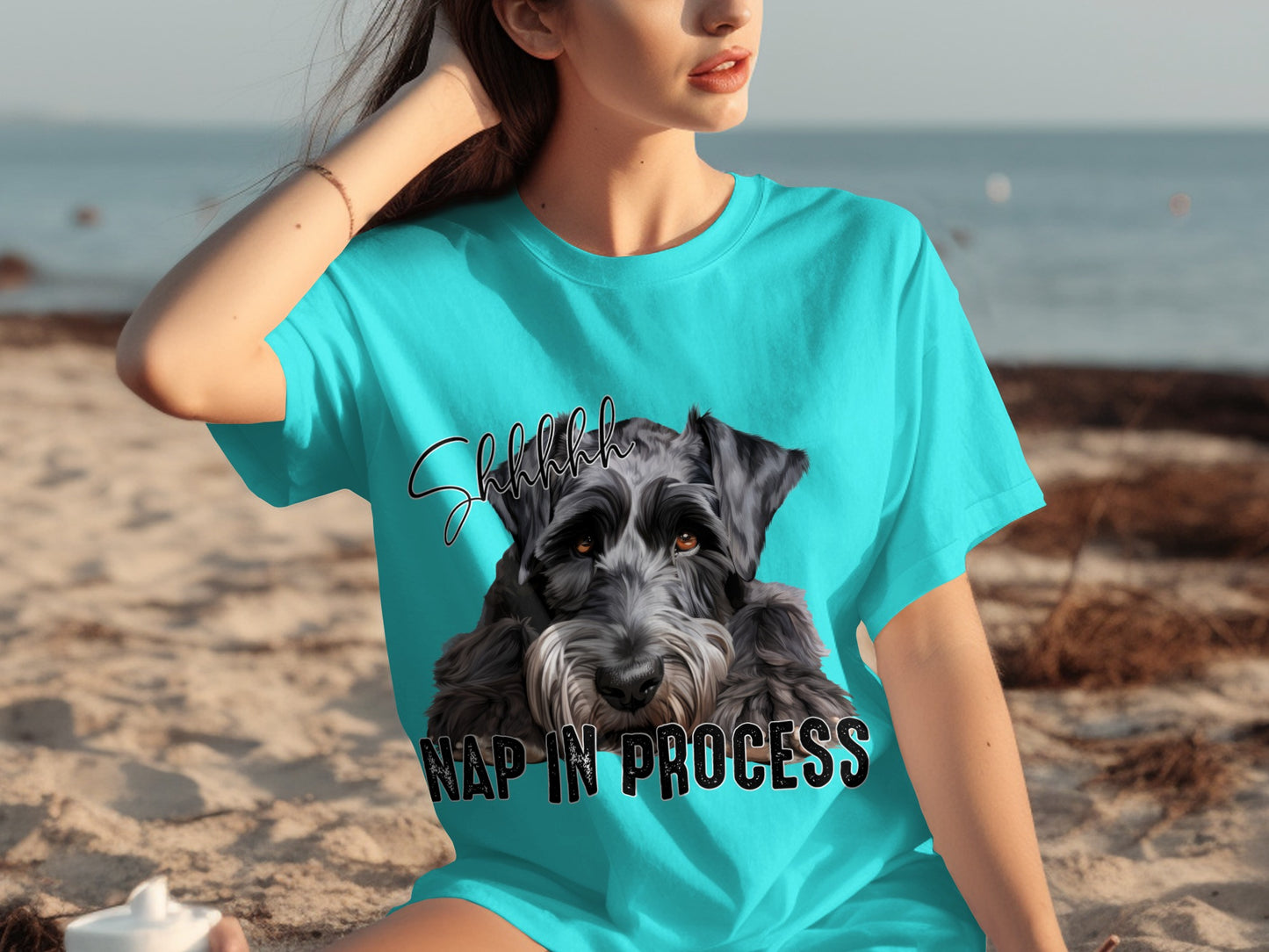 Shhhhh Nap in Process Graphic Tee Shirt