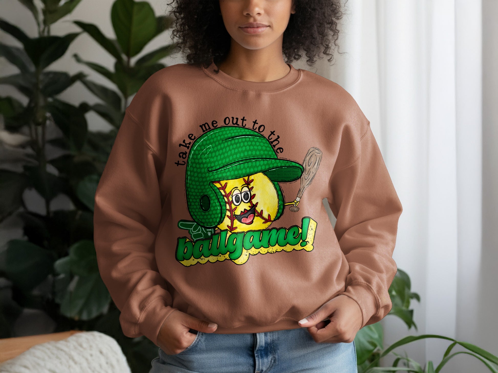 Take Me Out To The Ballgame Sweatshirt