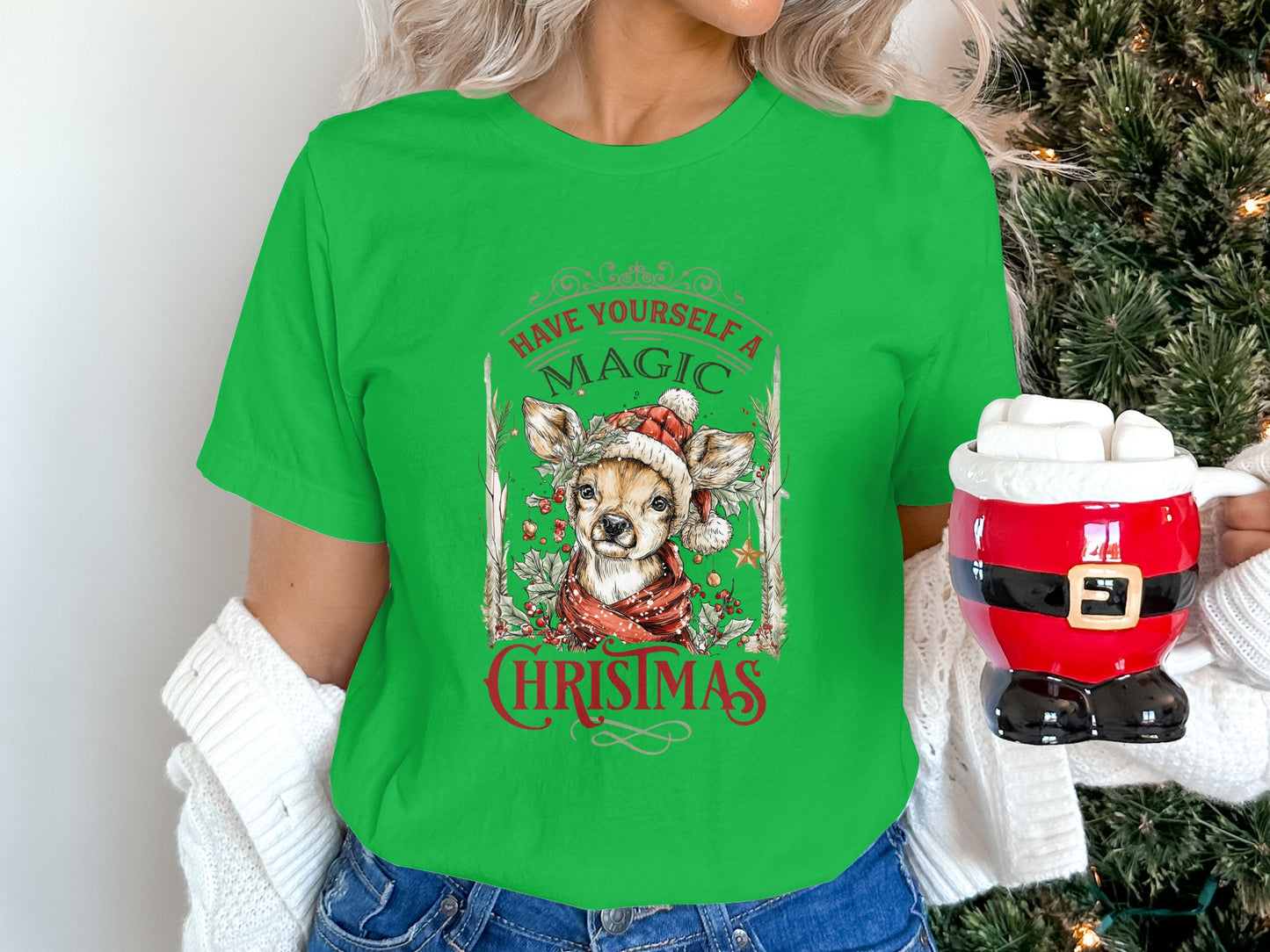 Have Yourself A Magic Christmas Reindeer Shirt