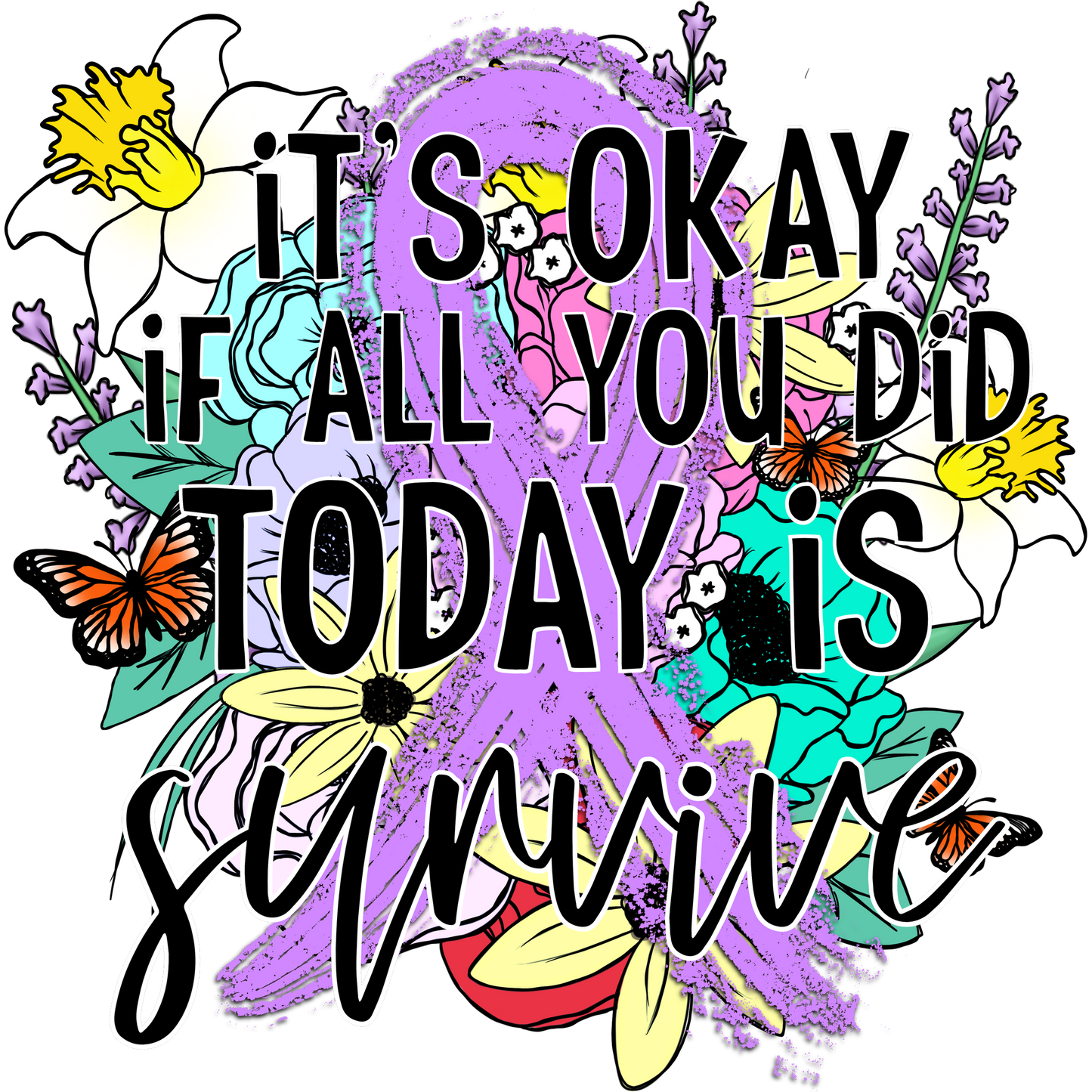 It's Okay If All You Did Today Is Survive product