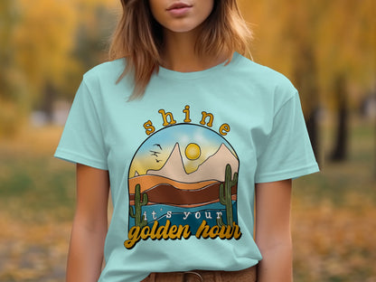 Shine It's Your Golden Hour Graphic Tee