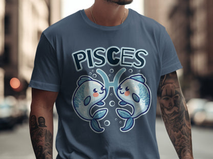 Pisces Zodiac Sign Graphic T-Shirt product type
