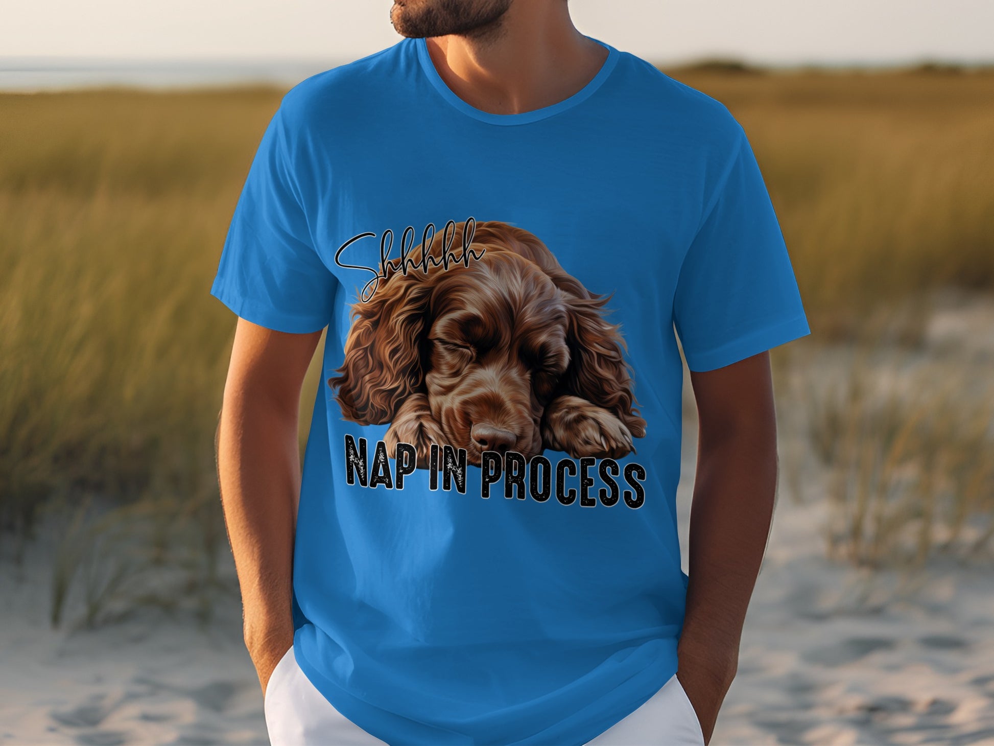 Shhhhh Nap In Process Graphic Tee