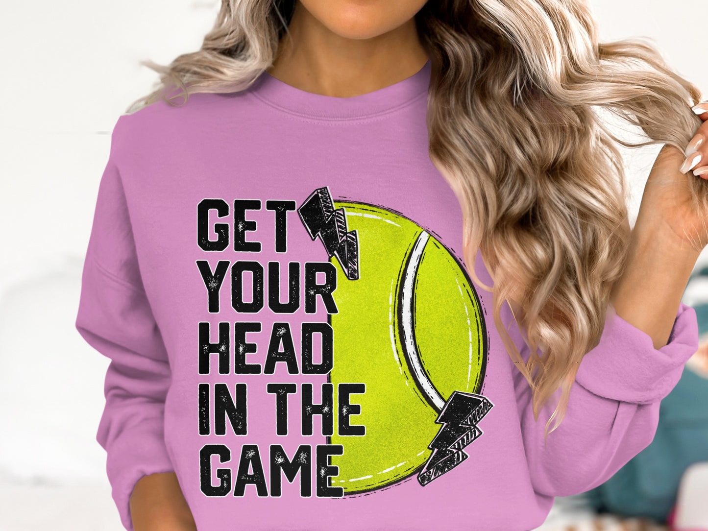 Get Your Head in the Game Graphic Sweatshirt