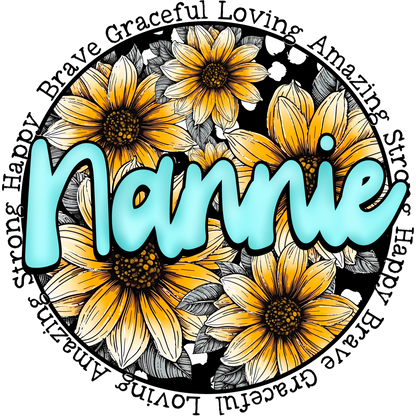 Nannie Brave Graceful Loving Amazing Strong Happy product
