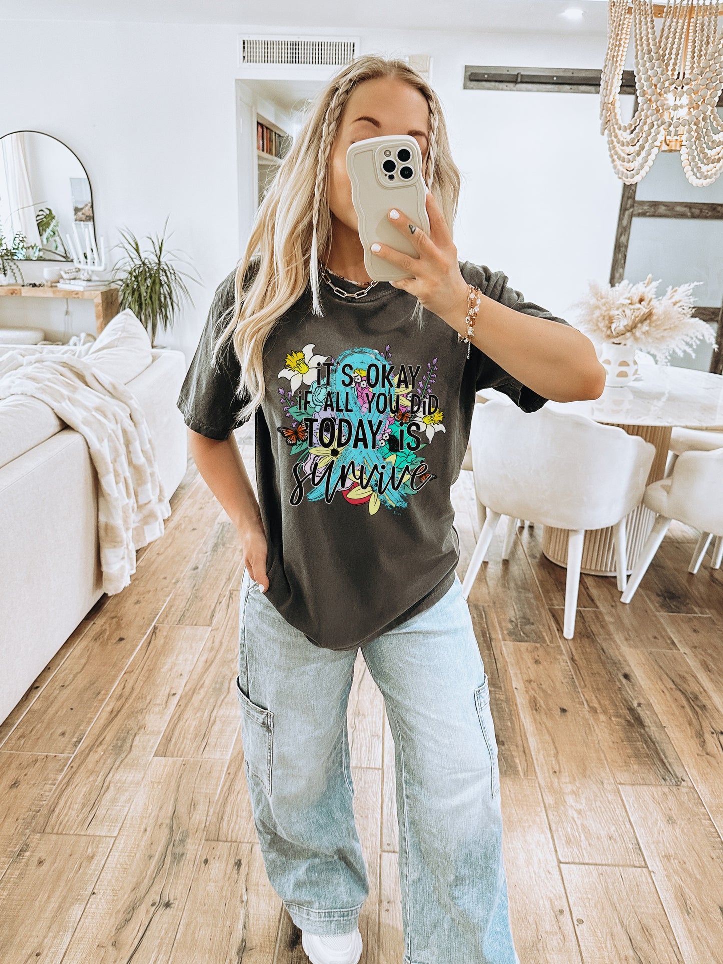 It's Okay If All You Did Today is Survive Shirt