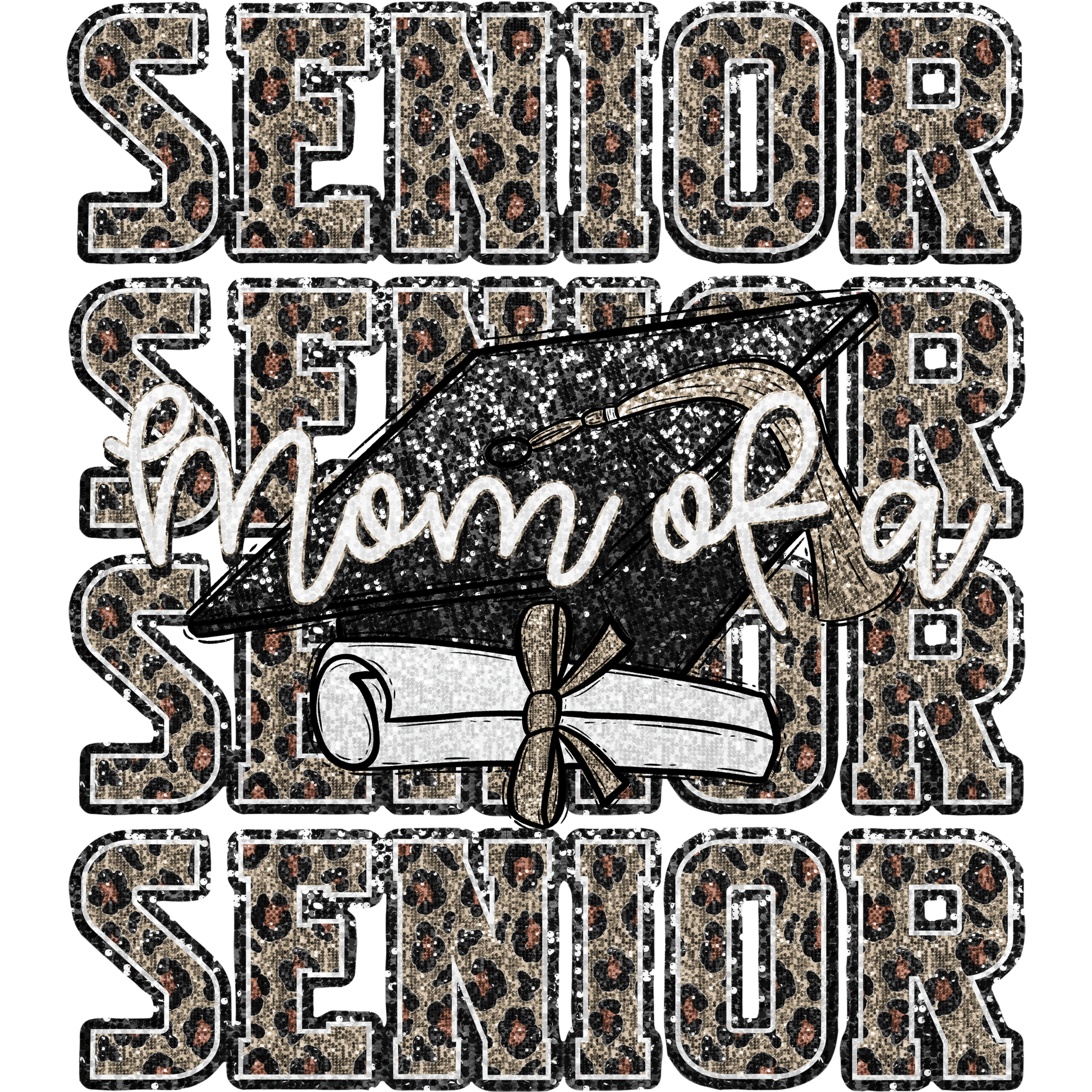 Mom of a Senior Graduation Celebration Tee