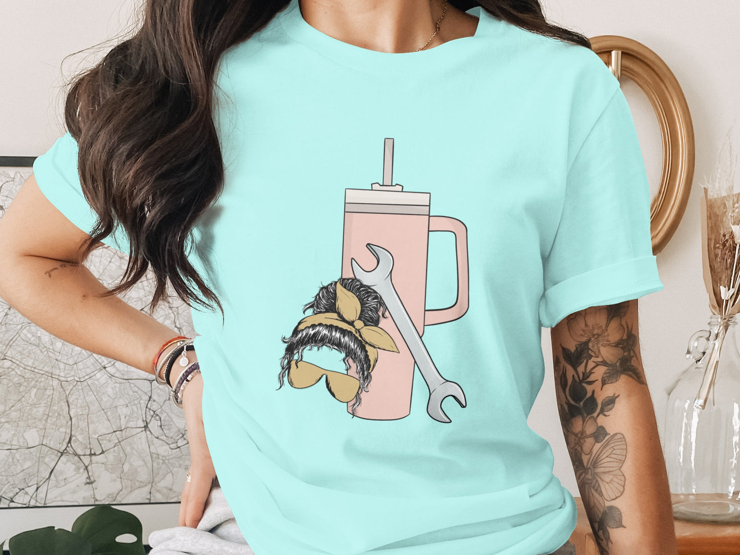 Unique Illustrated Graphic T-shirt for Casual Wear