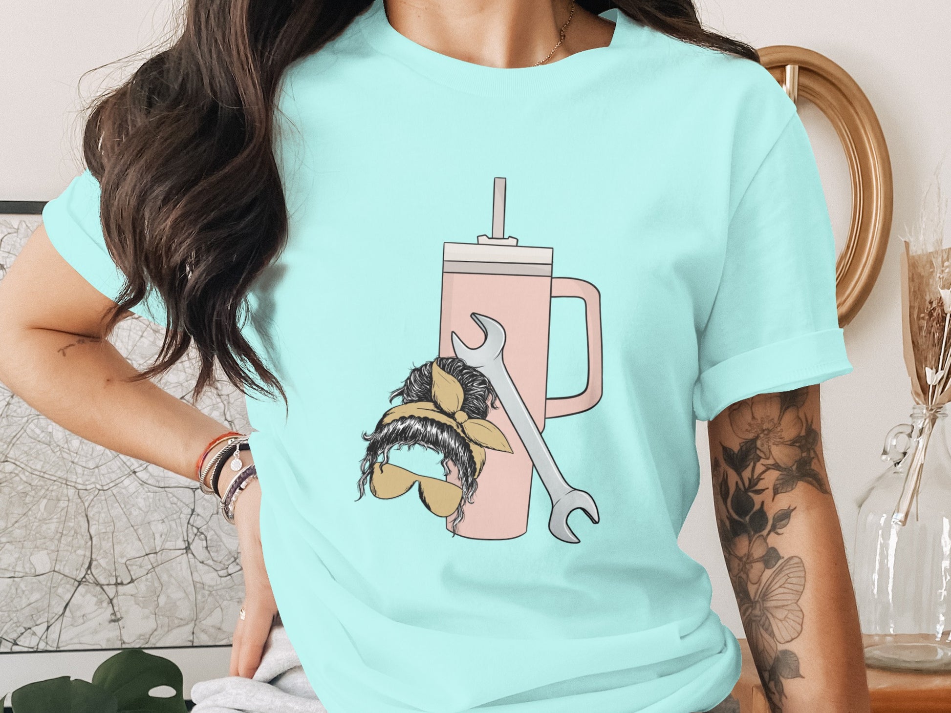 Unique Illustrated Graphic T-shirt for Casual Wear