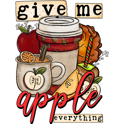 Give Me Apple Everything with Tasty Autumn Drinks