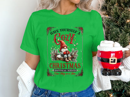 Have Yourself a Cozy Christmas Happiness T-Shirt