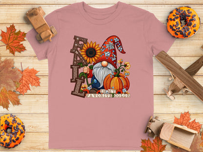 Fall Is My Favorite Color Gnome T-Shirt