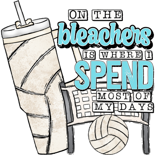 On The Bleachers Is Where I Spend Most Of My Days product
