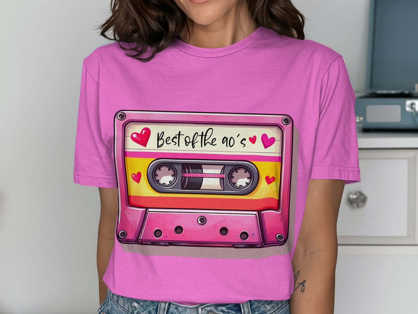 Best of the 90's Cassette Tape Design T-Shirt